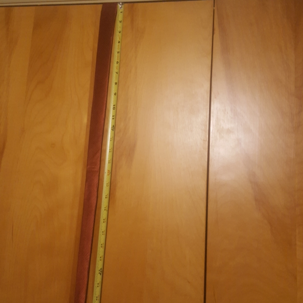 Zanetti Tie  (Rust color) 57 1/4 inches long